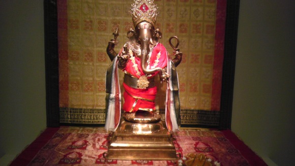 My photo of the museum's Ganesha.